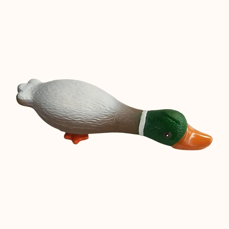 Mallard duck dog toy